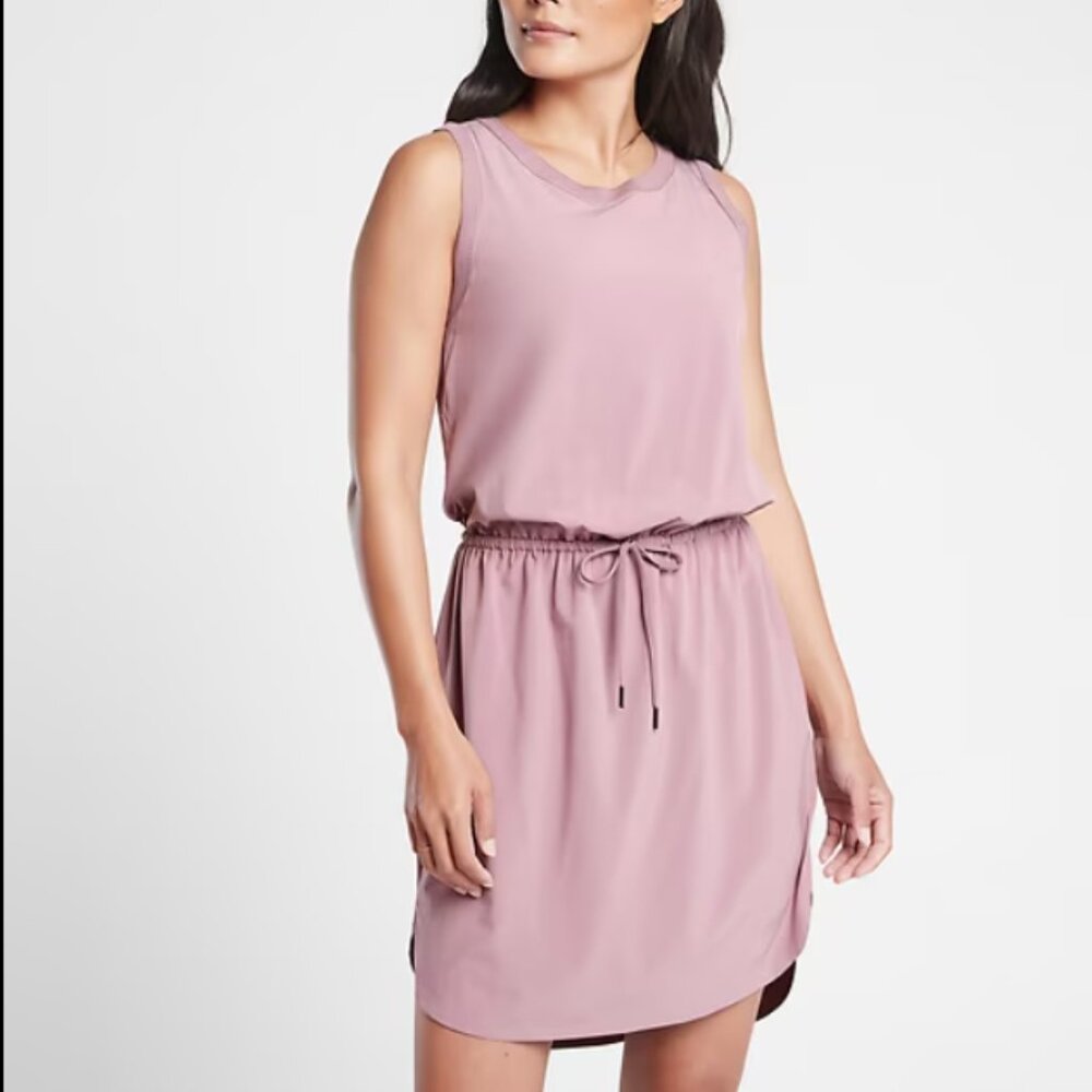 Athleta Rincon Dress Medium Tall Lavender